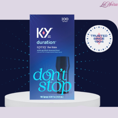 K-Y Duration Spray for Men: Lidocaine Desensitizer | 100 Sprays (0.36 fl oz)