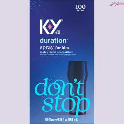 K-Y Duration Spray for Men: Lidocaine Desensitizer | 100 Sprays (0.36 fl oz)