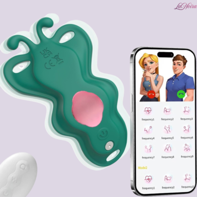 LaNoira Butterfly: App-Controlled Thong Vibrator – Dual C & U-Spot Motors & 81 Vibration Settings
