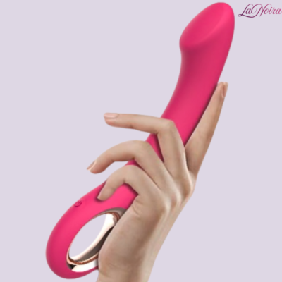 LaNoira Halo: Precision G-Spot Vibrator - 10-Mode Tungsten Power with Hollow Control Grip