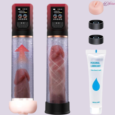 LaNoira AeroPulse Smart Trainer: 12 Intelligent Training Modes & 4 Suction Intensities | 3D Realistic Texture