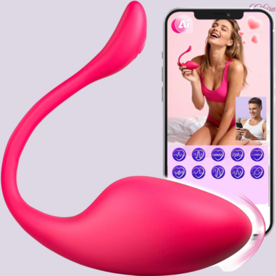 LaNoira CAROLA: App-Controlled Wearable Vibrator | 9-Mode U-Shaped with AI-Sync Technology