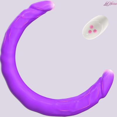 LaNoira Duet: 15.7" Vibrating Double-Ended Dildo – Dual Independent Motors & Wireless Remote