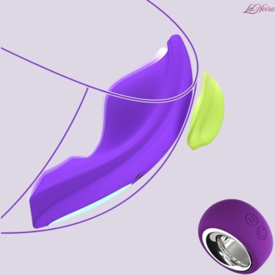 LaNoira Magnetiq: 10-Mode Remote Control Panty Vibrator – Ergonomic Saddle Design with Secure Magnetic Clip