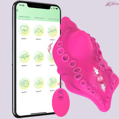 LaNoira Morpho: App-Controlled Butterfly Panty Vibrator – 13 Dual-Stimulation Modes