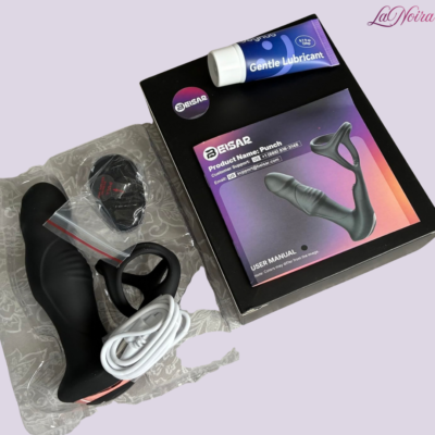 LaNoira OmniVibe: 6-in-1 Smart Porstate Massager – 9 Dynamic Wiggling & Thrusting Modes | App & Remote Control