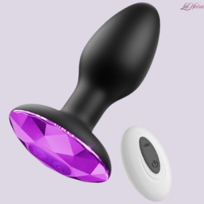 LaNoira Prism: 360° Rotating Vibrating Butt Plug – 10 Intense Modes