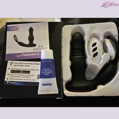 LaNoira Pulse-IQ Prostate Massager: AI-Sync Thrusting & 7 Vibration Modes | DIY App Customization