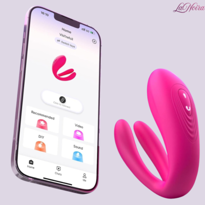 LaNoira Unity: 4-in-1 Triple-Motor Wearable Vibrator - App-Controlled Dual-Ended Stimulation & 1,000 Sensation Matrix