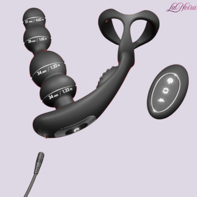 LaNoira VertexSpin: Dual-Action Smart Prostate Massager - 3 Kinetic Rotation & 10 Vibration Modes