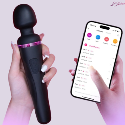 Lovense Domi 2: Professional 9.2" App-Controlled Wand Massager – Extended Battery Life