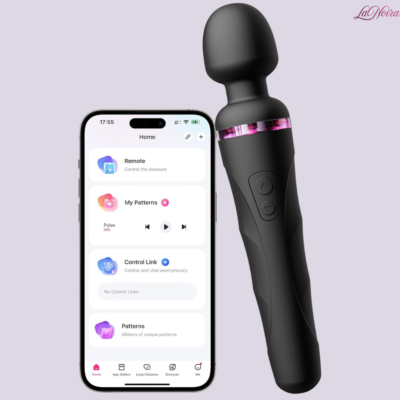 Lovense Domi 2: Professional 9.2" App-Controlled Wand Massager – Extended Battery Life