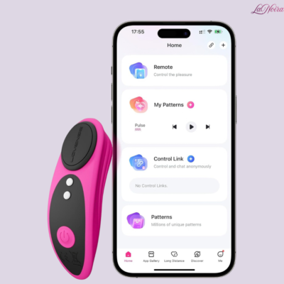 LOVENSE Ferri: App-Controlled Wearable Panty Vibrator – Magnetic Clip & 3.5-Hour Battery