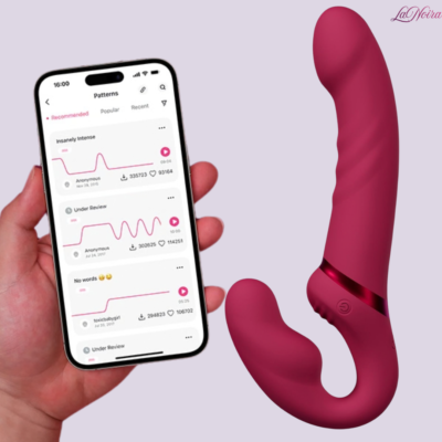 LOVENSE Lapis: App-Controlled Dual-Ended Strapless Strap-On