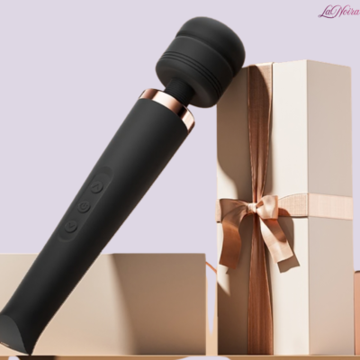 MOOLIGIRL Valora Wand Vibrator: Smart App-Controlled – 360° Flexible Head