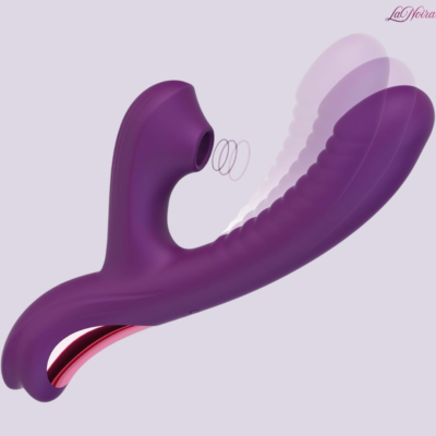 Tracy’s Dog Beta: 13-Mode Sucking Rabbit Vibrator – 3 Suction & 10 Vibration Intensities