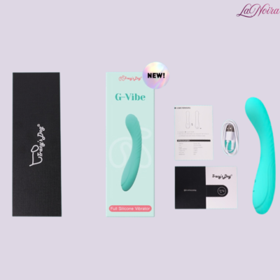 Tracy’s Dog G-vibe: Precision Curved G-Spot Vibrator – 10 Rumbling Modes & Flexible Design