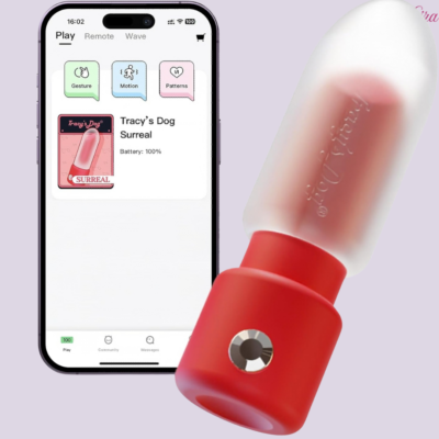 Tracy’s Dog Surreal: 10-Mode App-Controlled Lipstick Bullet Vibrator | Long-Distance Play