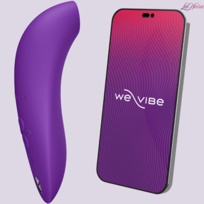 We-Vibe Melt 2: Pleasure Air Clitoral Massager – 12 Intensities & App-Controlled Partner Play