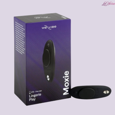 We-Vibe Moxie+: Wearable Panty Vibrator – App & Remote Controlled, 10 Intensity Levels