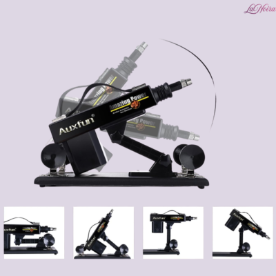 AUXFUN App-Controlled Sex Machine: 450 SPM High-Speed Thrusting – Precision Angle Control & Versatile Attachment Kit