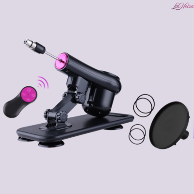 Auxfun Ultra-Pulse: Thrusting Sex Machine – High-Torque 420 BPM Motor with Suction Adapter