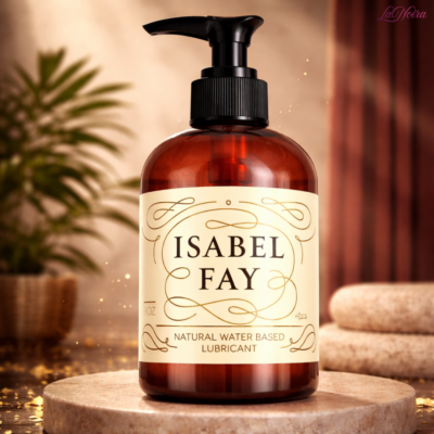 Isabel Fay Natural Water-Based Personal Lubricant: Glycerin & Paraben Free Formula for Sensitive Skin