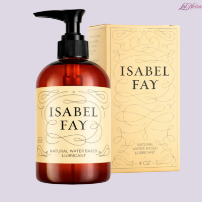 Isabel Fay Natural Water-Based Personal Lubricant: Glycerin & Paraben Free Formula for Sensitive Skin