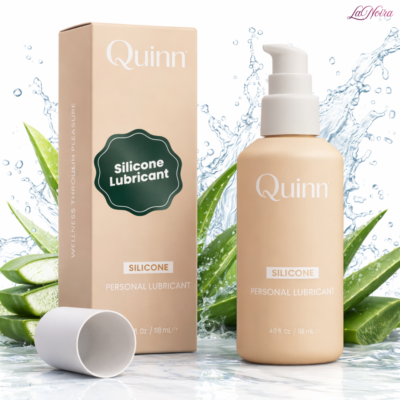 Quinn Premium Silicone Personal Lubricant: Silky-Smooth, pH-Balanced & Water-Resistant Wellness Formula