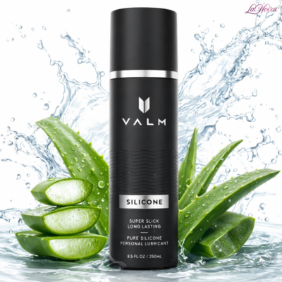 VALM Pure Silicone Personal Lubricant: Super Slick, Long-Lasting & Waterproof Formula