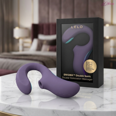 LELO ENIGMA Double Sonic: G-Spot Vibrator - Triple Stimulation A-Spot