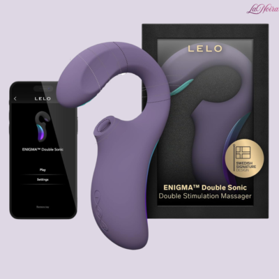 LELO ENIGMA Double Sonic: G-Spot Vibrator - Triple Stimulation A-Spot