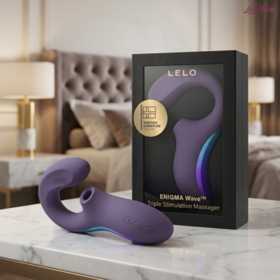 LELO ENIGMA Wave: Triple Stimulation Massager - WaveMotion & SenSonic Technology