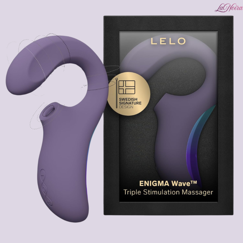 LELO ENIGMA Wave: Triple Stimulation Massager - WaveMotion & SenSonic Technology