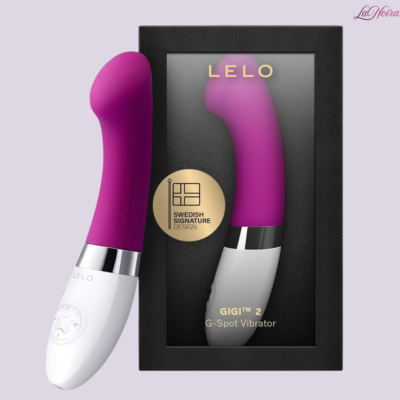LELO GIGI 2: Dual-Motor G-Spot Massager - Signature Flattened Tip