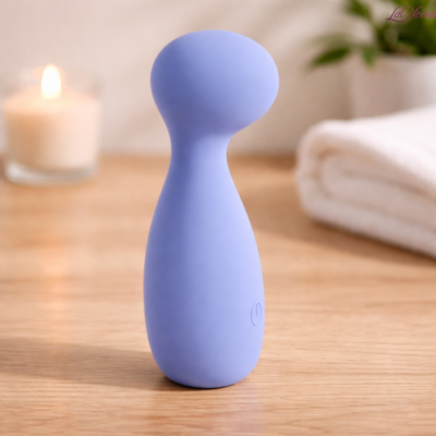 PlusOne Flexible Curved Massager: Waterproof 10-Mode Silicone Wand with Contoured Head