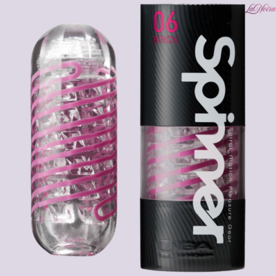 TENGA Spinner-06: Reusable Spiral Motion Male Masturbator with Premium Japanese TPE
