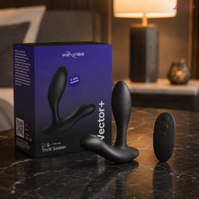 We-Vibe Vector+: Prostate Massager - Adjustable Fit, App & Remote Controlled