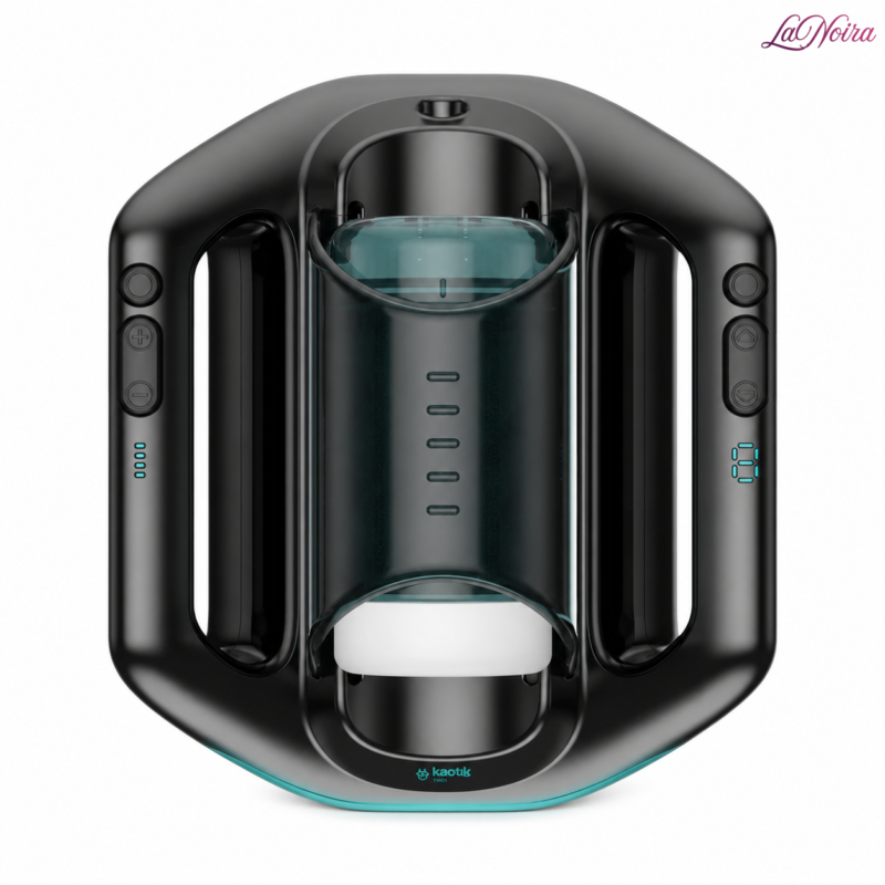 Kaotik Labs Jetpack: App-Controlled Automated Thrusting Stroker - Dual-Grip - 9cm Thrusting Range