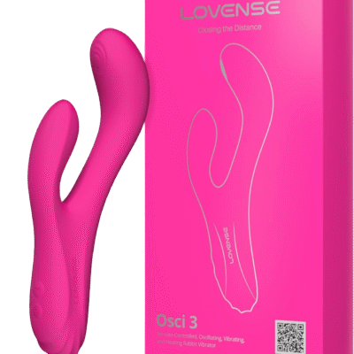 LOVENSE Osci 3: App-Controlled Heating Oscillating Rabbit Vibrator