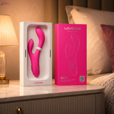 LOVENSE Osci 3: App-Controlled Heating Oscillating Rabbit Vibrator