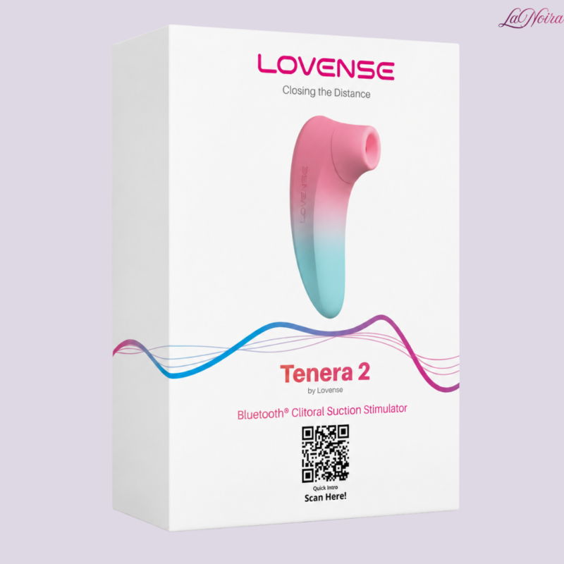 LOVENSE Tenera 2: Clitoral Suction Stimulator - PulseSense Technology, App-Controlled