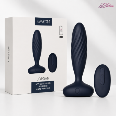 Svakom Jordan: Dual-Action App-Controlled Thrusting Anal Vibrator – Rechargeable
