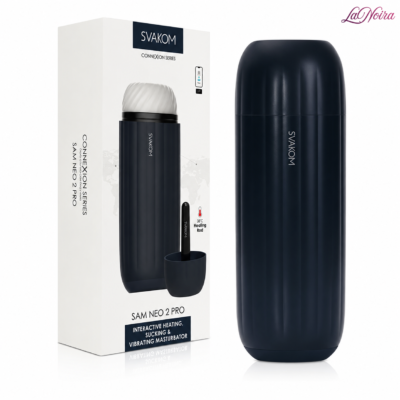 Svakom Sam Neo 2 Pro: Heated Sucking & Vibrating Masturbator - App Control and Extended Climax Mode